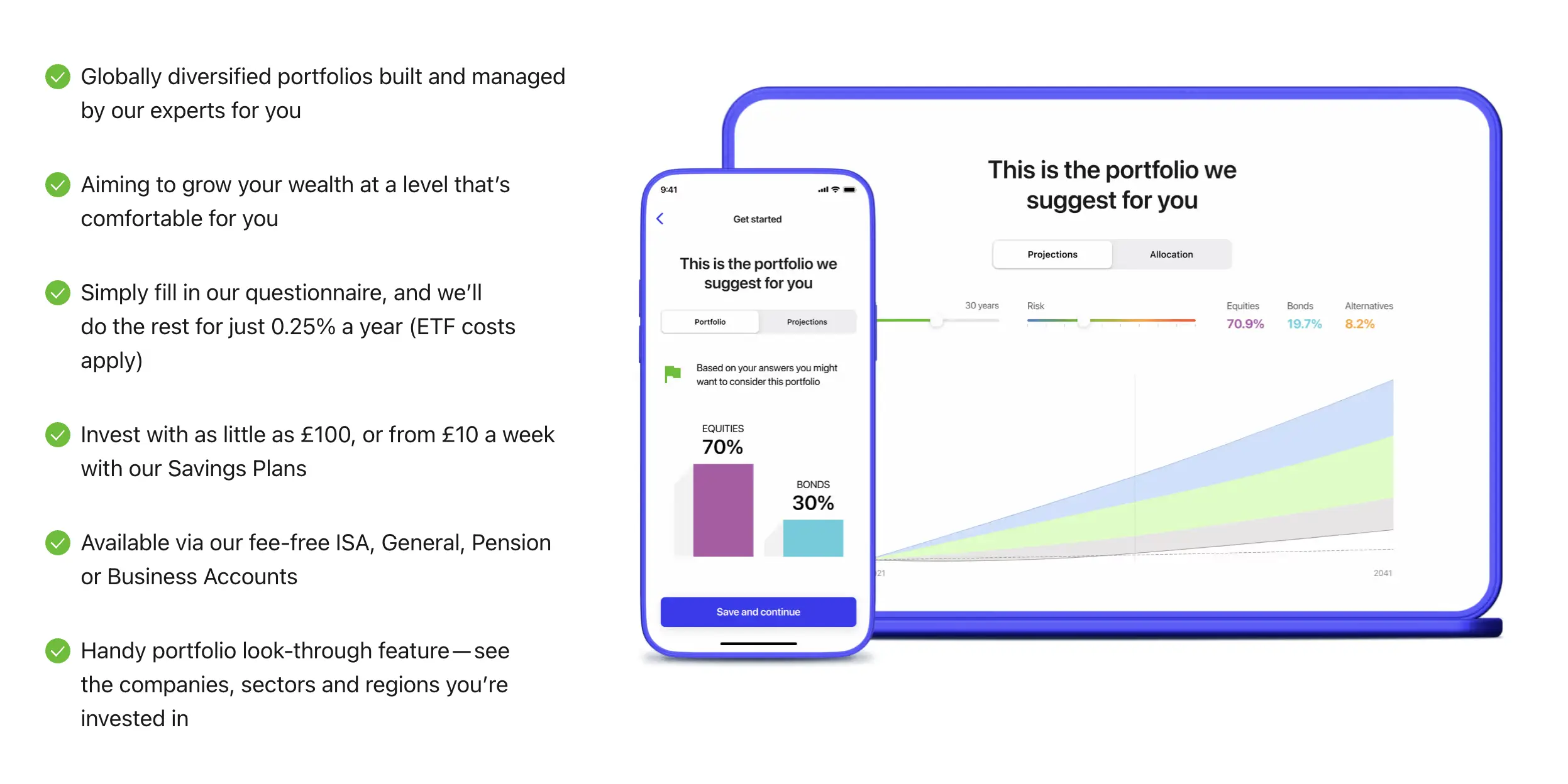 InvestEngine Managed portfolio risk selection